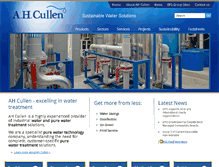 Tablet Screenshot of ahcullen.com
